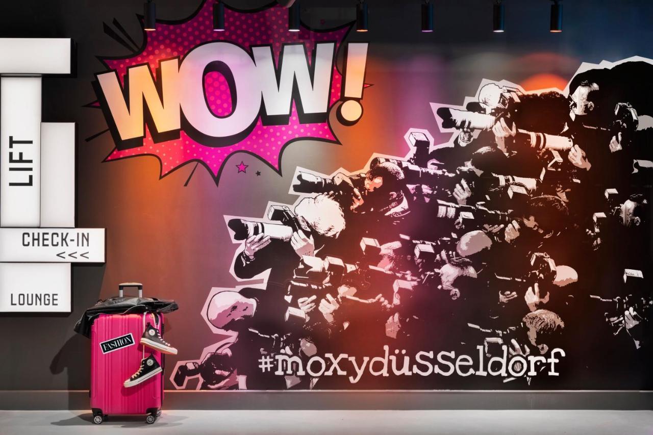 Moxy Duesseldorf City Kültér fotó
